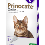 PRINOCATE 80 mg/8 mg spot-on sol. for large cats x3